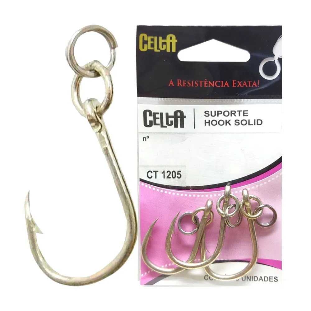 Celta Suporte Hook Solid - c/ 3und