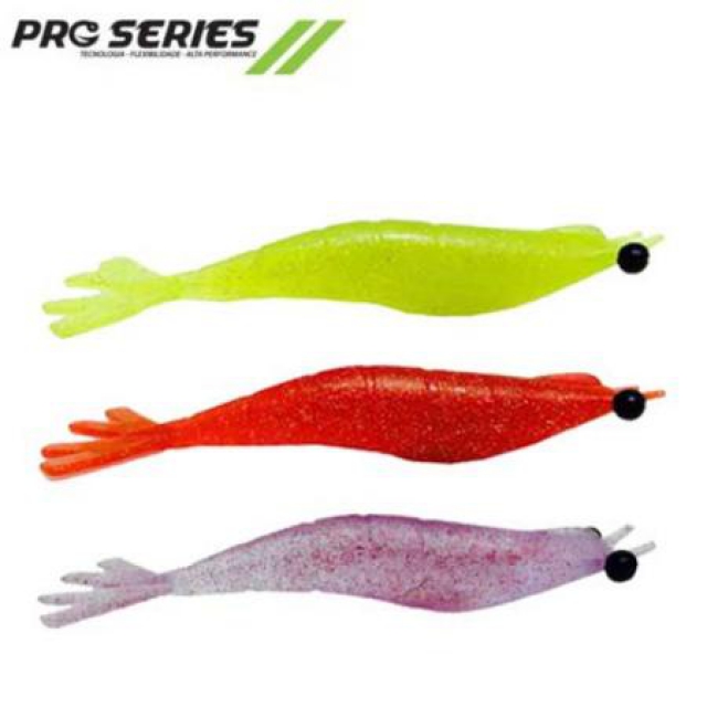 Isca Artificial Camarão Big Ones Pro Series 8cm - 3 und