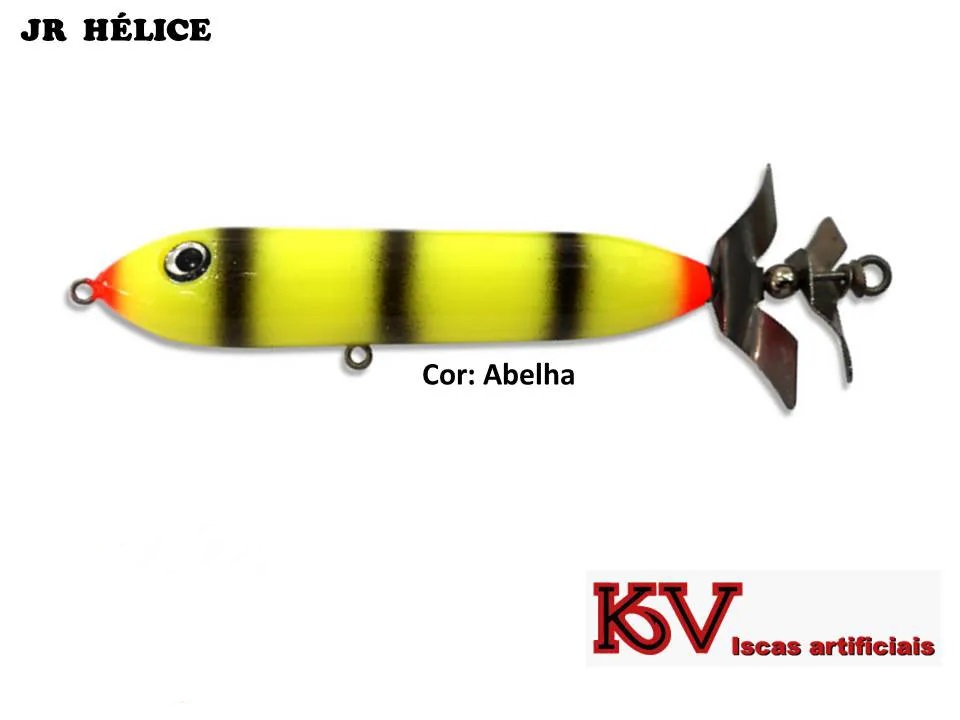 Isca Artificial KV Jr Hélice 11,5cm 17gr