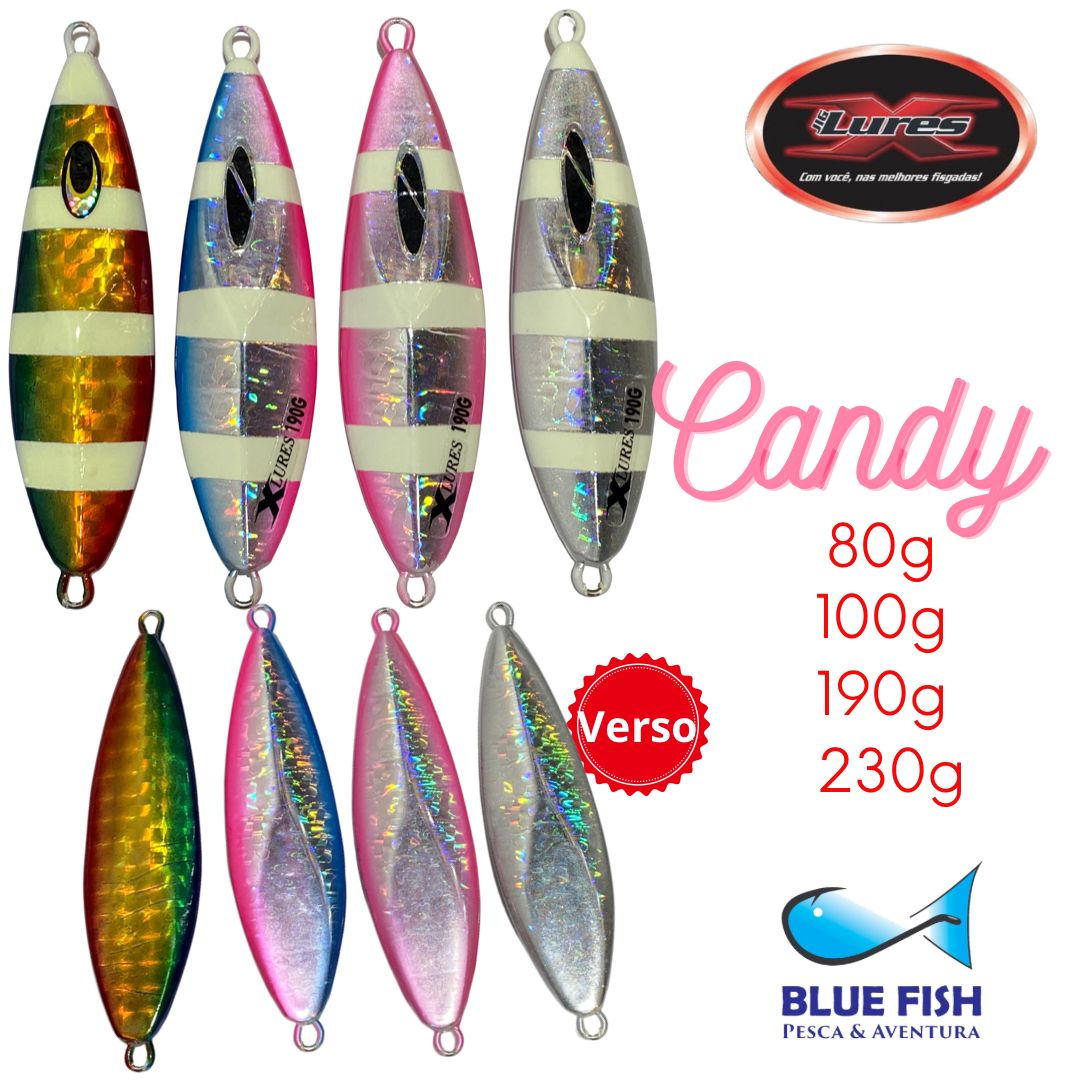 Isca Artificial X Lures Candy 190g