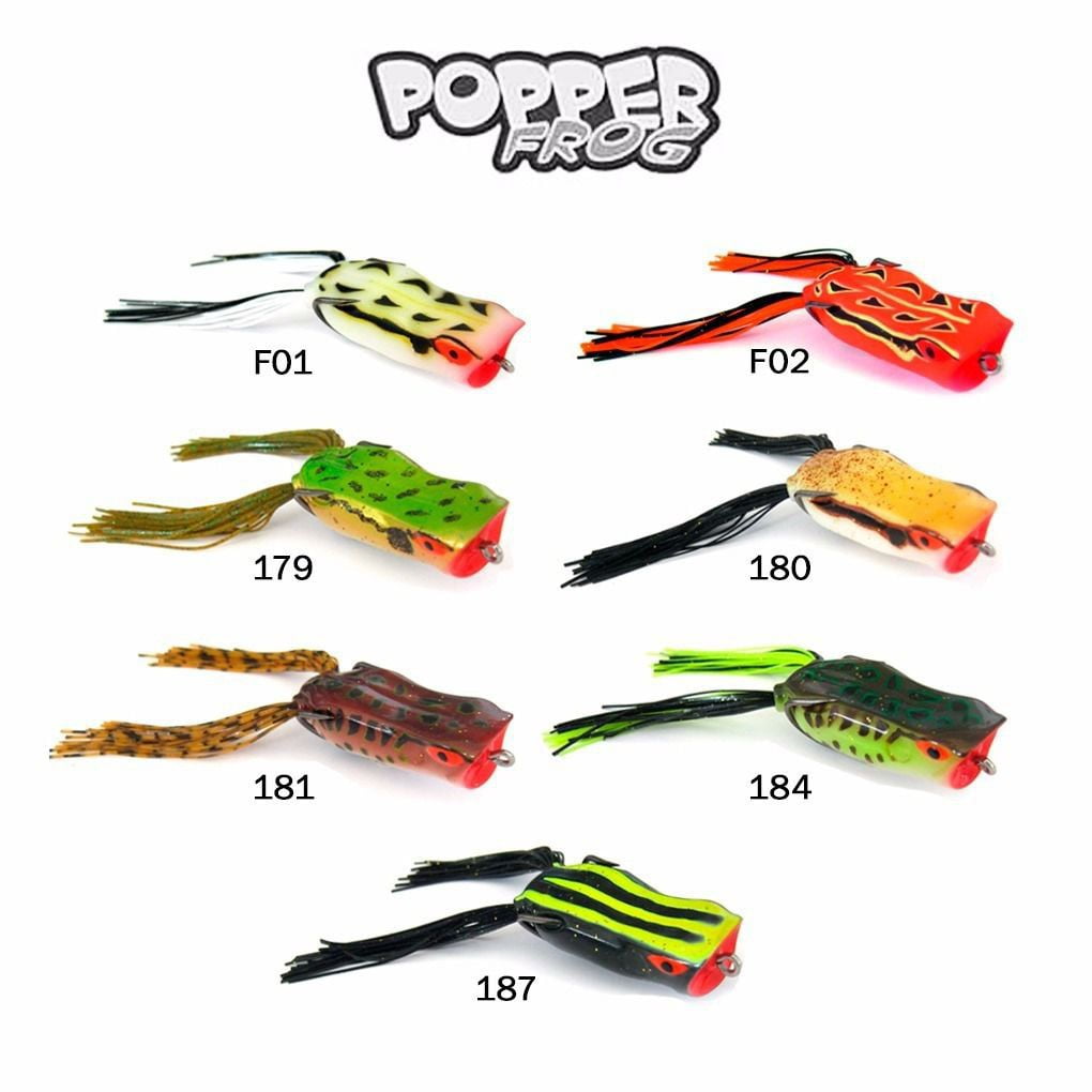 Isca Artificial Marine Sports Popper Frog 55