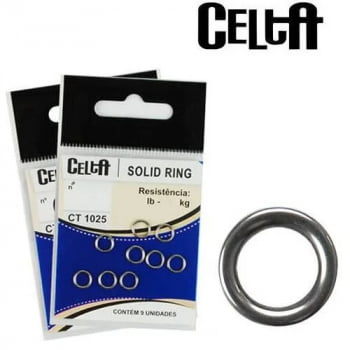 Celta Solid Ring Simples Nickel