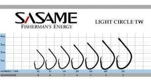 Anzol Sasame Light Circle TW