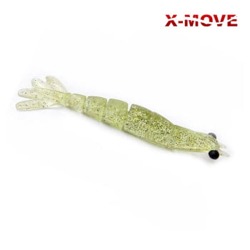 Isca Artificial Camarão Monster 3x X-Move 7cm -3 Und