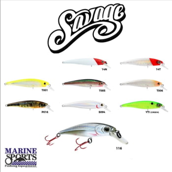 Isca Artificial Marine Sports Savage 120 - 19g