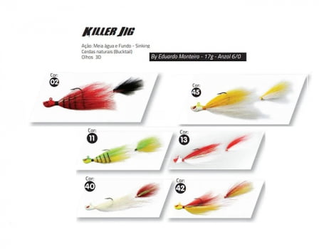 Isca Artificial Yara Killer Jig 6/0 17g