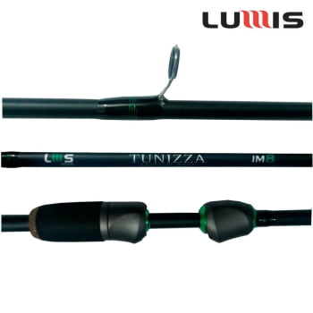 Vara de Pesca Lumis Tunizza 6'3" 7-28g 6-17lb (2 Partes) - Molinete