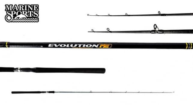 Vara de Pesca Marine Sports Evolution G3 6' 20-40lbs - Carretilha