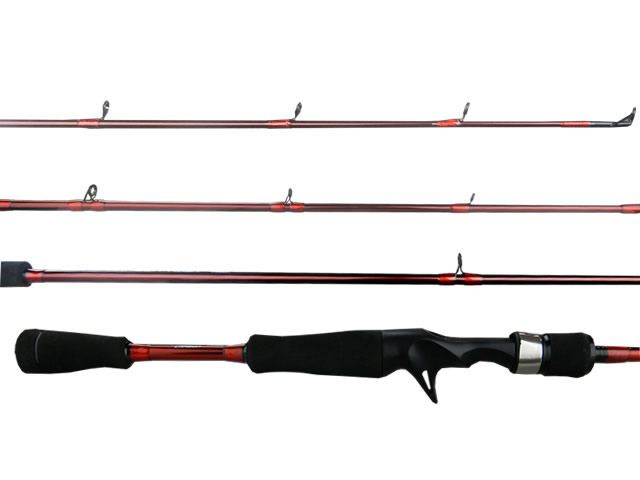 Vara de Pesca Saint Carbon Tech 6'3" 6-14lbs - Carretilha